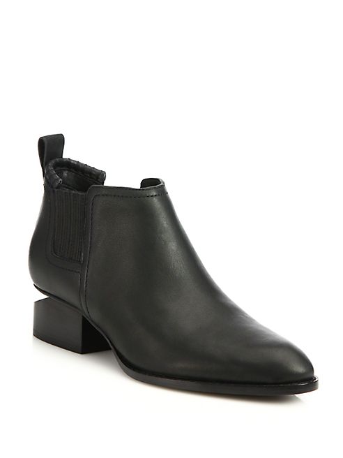 Alexander Wang - Kori Notch-Heel Leather Boots