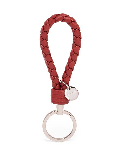 Bottega Veneta - Intrecciato Leather Keychain