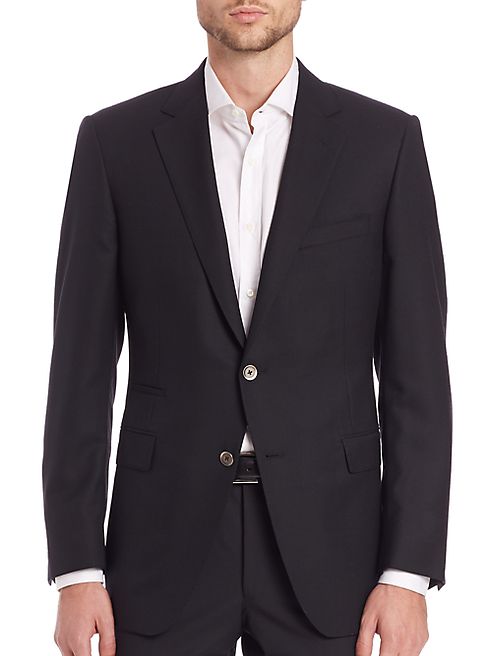 Saks Fifth Avenue Collection - Samuelsohn Classic-Fit  Wool Sportcoat