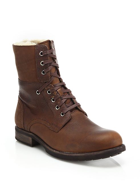 UGG - Larus Shearling-Lined Leather Boots