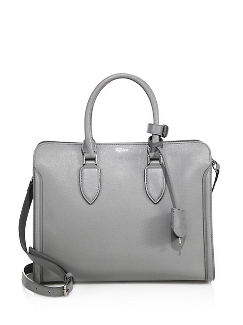 Alexander McQueen - Heroine Large Leather Open Tote