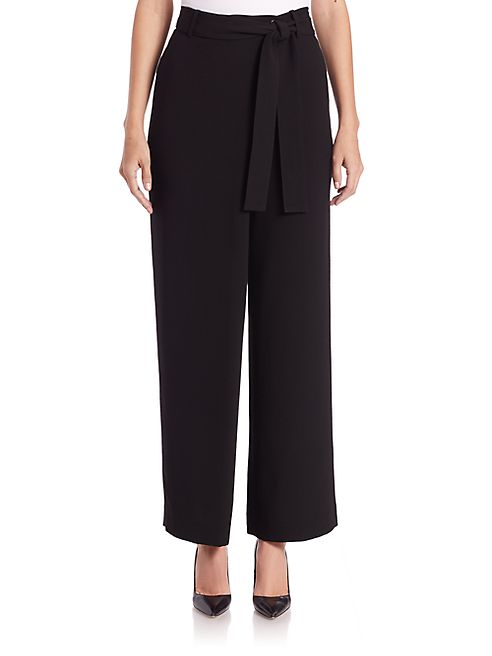 Lafayette 148 New York - Eldridge Crepe Belted Pants