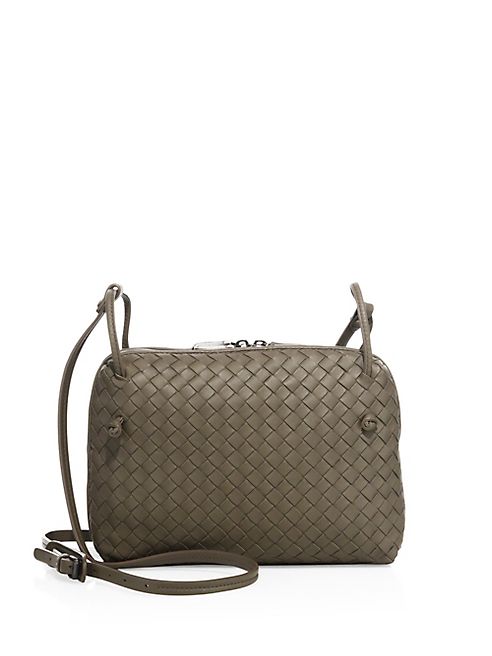 Bottega Veneta - Intrecciato Leather Double-Zip Pillow Bag