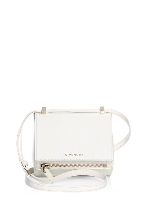 Givenchy - Pandora Box Mini Textured Leather Chain Crossbody Bag