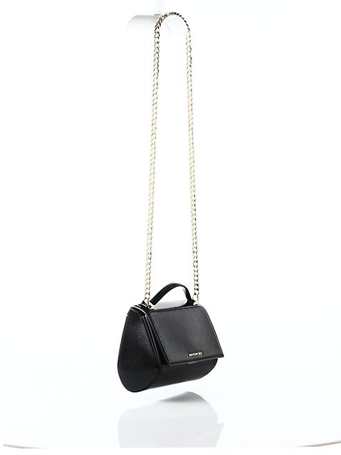 Givenchy - Pandora Box Textured Leather Chain Crossbody Bag