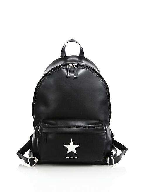 Givenchy - Small Star Leather Backpack