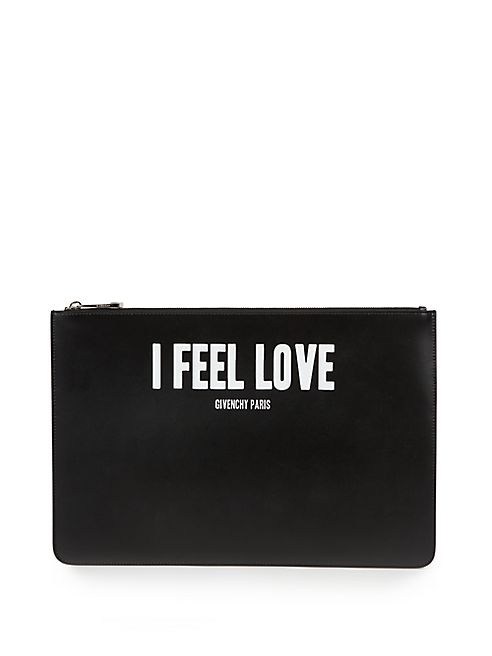 Givenchy - I Feel Love Medium Leather Pouch