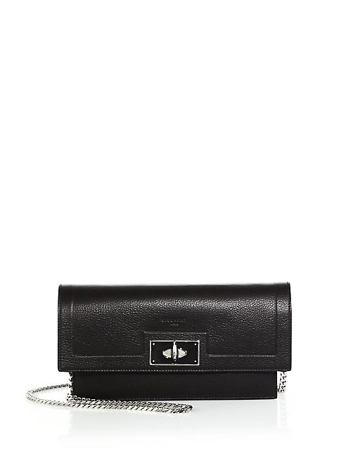 Givenchy - Shark Leather Chain Wallet