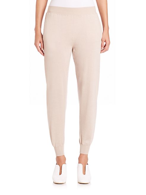 Stella McCartney - Virgin Wool & Silk Jogger Pants