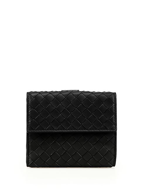 Bottega Veneta - Small Intrecciato Leather Wallet