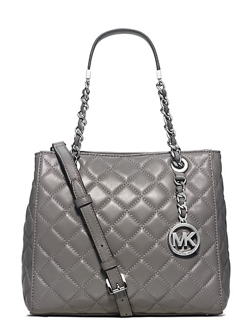 MICHAEL MICHAEL KORS - Susannah Small Quilted Leather Tote