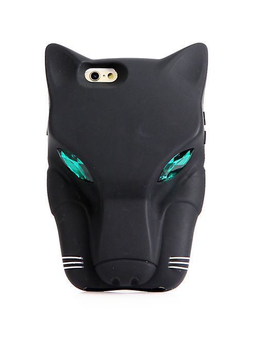 Stella McCartney - Jeweled Jaguar Silicone iPhone 6 Case