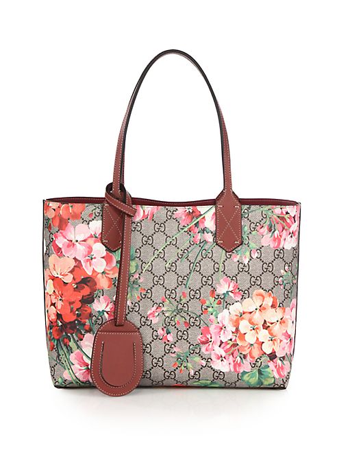 Gucci - GG Blooms Small Reversible Tote