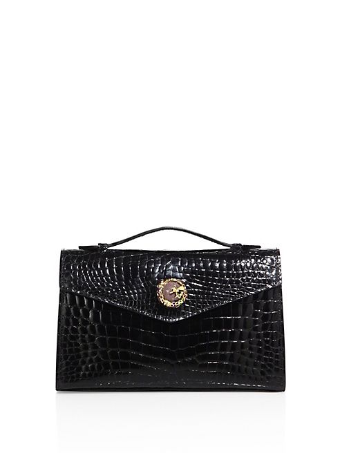 Ethan K - K22 Crocodile Top-Handle Bag