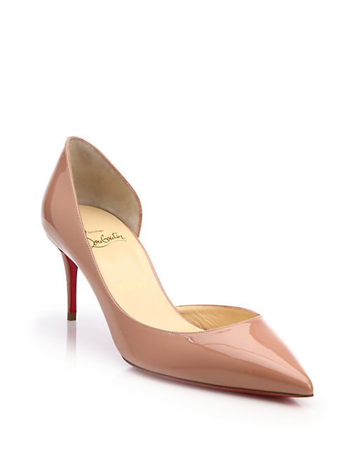 Christian Louboutin - Iriza Patent Leather d'Orsay Pumps