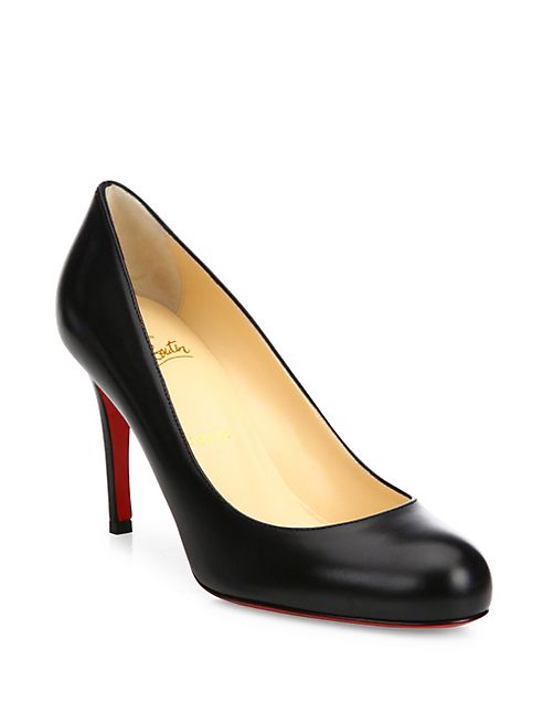 Christian Louboutin - Simple Leather Pumps