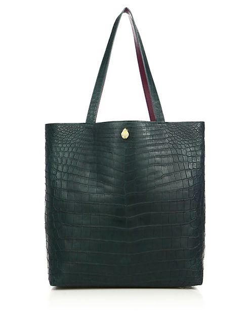 Ethan K - Sands Reversible Crocodile Tote