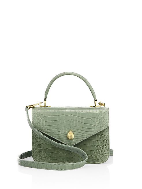 Ethan K - 1418 Mini Crocodile Crossbody Bag