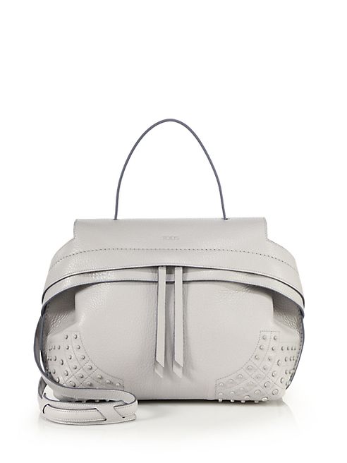 Tod's - Wave Medium Gommini Leather Satchel