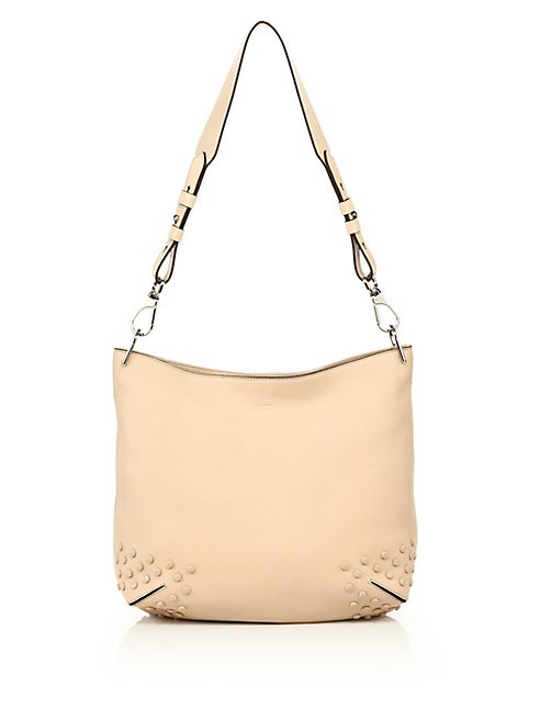 Tod's - Gommini Small Leather Hobo Bag