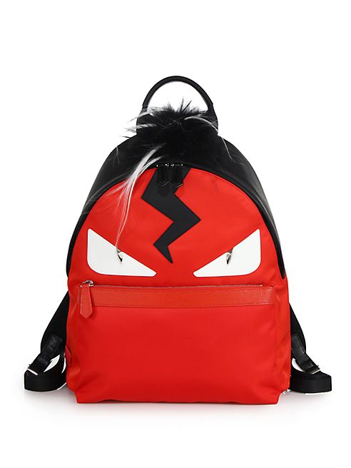 Fendi - Monster Nylon Backpack