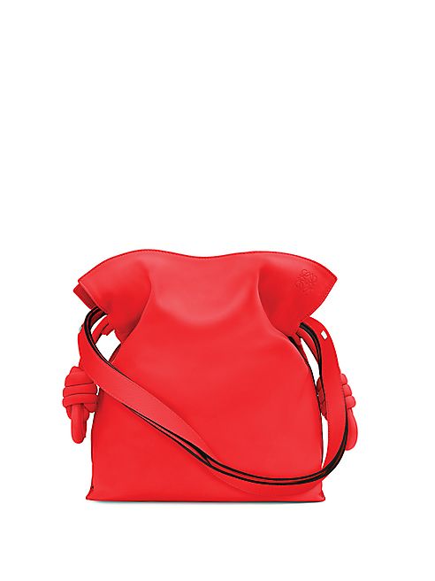 LOEWE - Flamenco Knot Leather Shoulder Bag