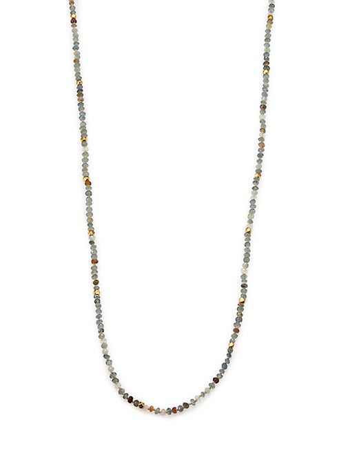 Lena Skadegard - Grey Sapphire Necklace