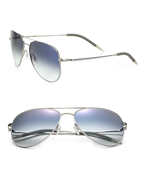 Oliver Peoples - Kannon 59mm Double-Bridge Aviator Sunglasses