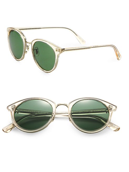 Oliver Peoples - Spelman 50MM Round Sunglasses