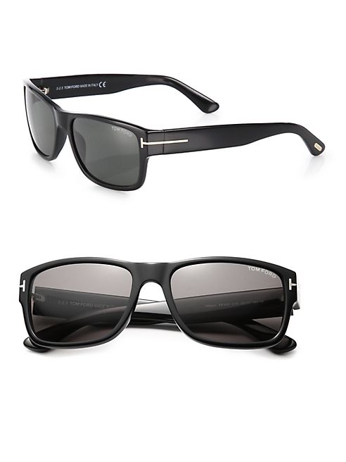 Tom Ford Eyewear - Acetate 58mm Rectangular Sunglasses