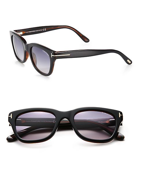 Tom Ford Eyewear - Rectangular 53mm Acetate Sunglasses