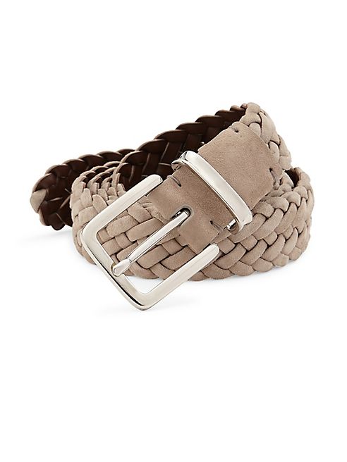 Brunello Cucinelli - Braided Suede Belt