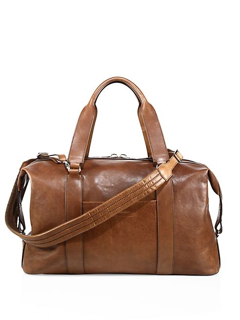 Brunello Cucinelli - Leather Gym Bag