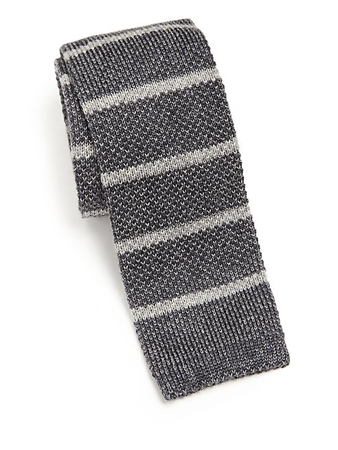 Brunello Cucinelli - Melange Striped Tie