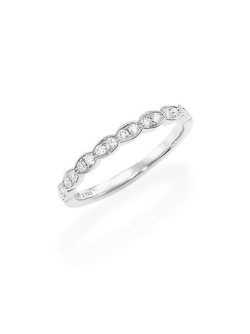 HEARTS ON FIRE - Lorelei Diamond & 18K White Gold Ring