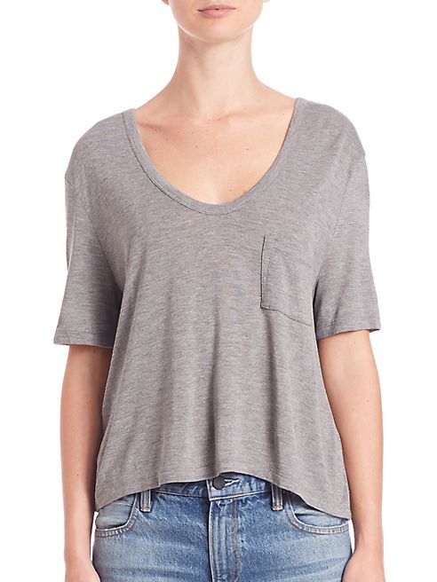 T by Alexander Wang - Classic Cropped Tee