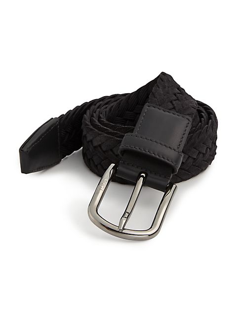 Tod's - Suede Braided Belt