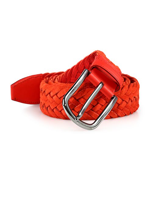 Tod's - Braided Leather Belt