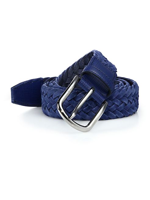 Tod's - Braided Leather Belt