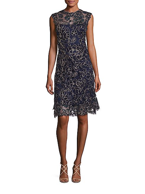 Tadashi Shoji - Lace Sleeveless Dress