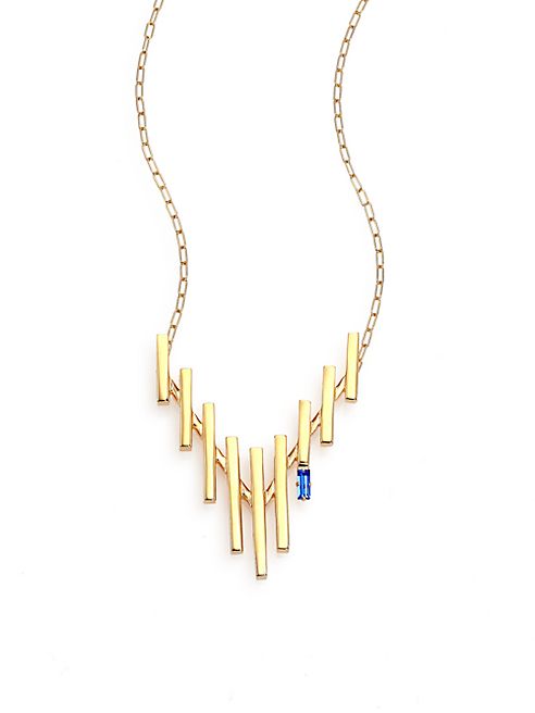 Tomtom - Brasilia Esplanada Crystal Pendant Necklace