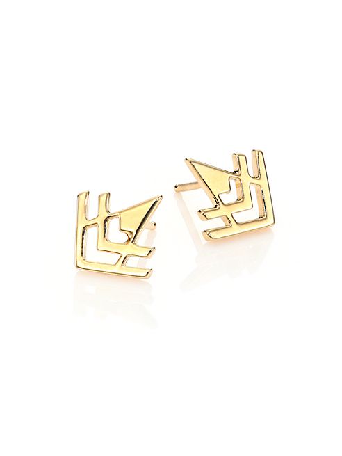 Tomtom - Tribal Matters Small Warrior Stud Earrings