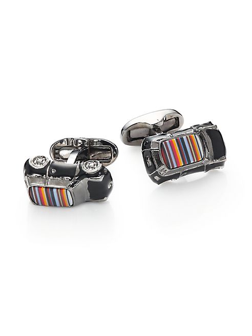 Paul Smith - Striped Car Cuff Links