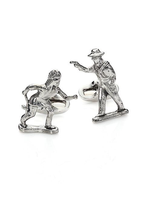 Paul Smith - Western Brass Cuff Links