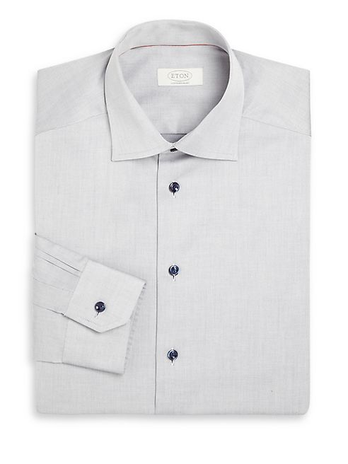 Eton - Contemporary-Fit Twill Dress Shirt