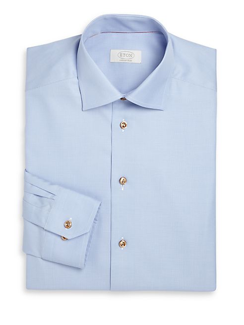 Eton - Contemporary-Fit Cotton Dress Shirt