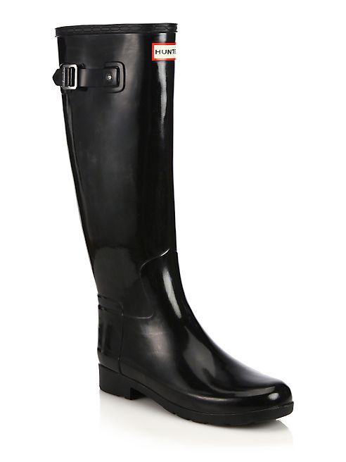 Hunter - Refined Tall Gloss Rain Boots