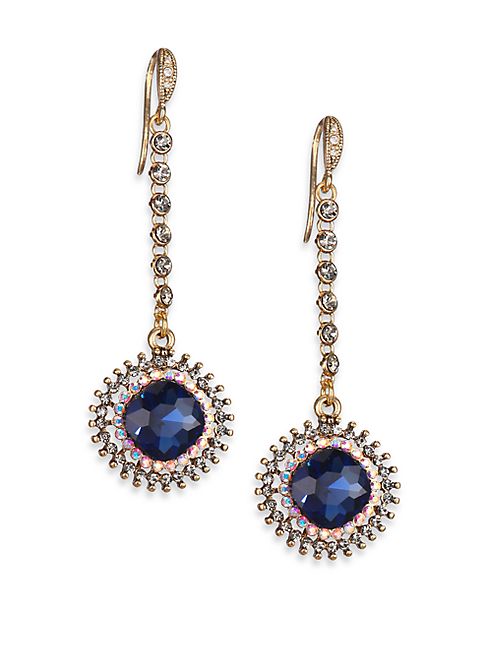 ABS by Allen Schwartz Jewelry - Royal Flush Starburst Faceted Drop Earrings