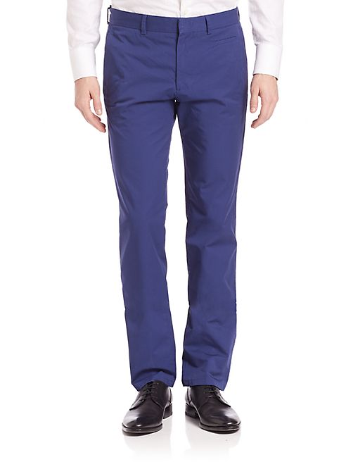 Z Zegna - Straight-Fit Cotton Chinos