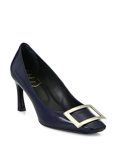 Roger Vivier - Trompette Leather Pumps